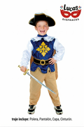 Disfraz Mosquetero infantil