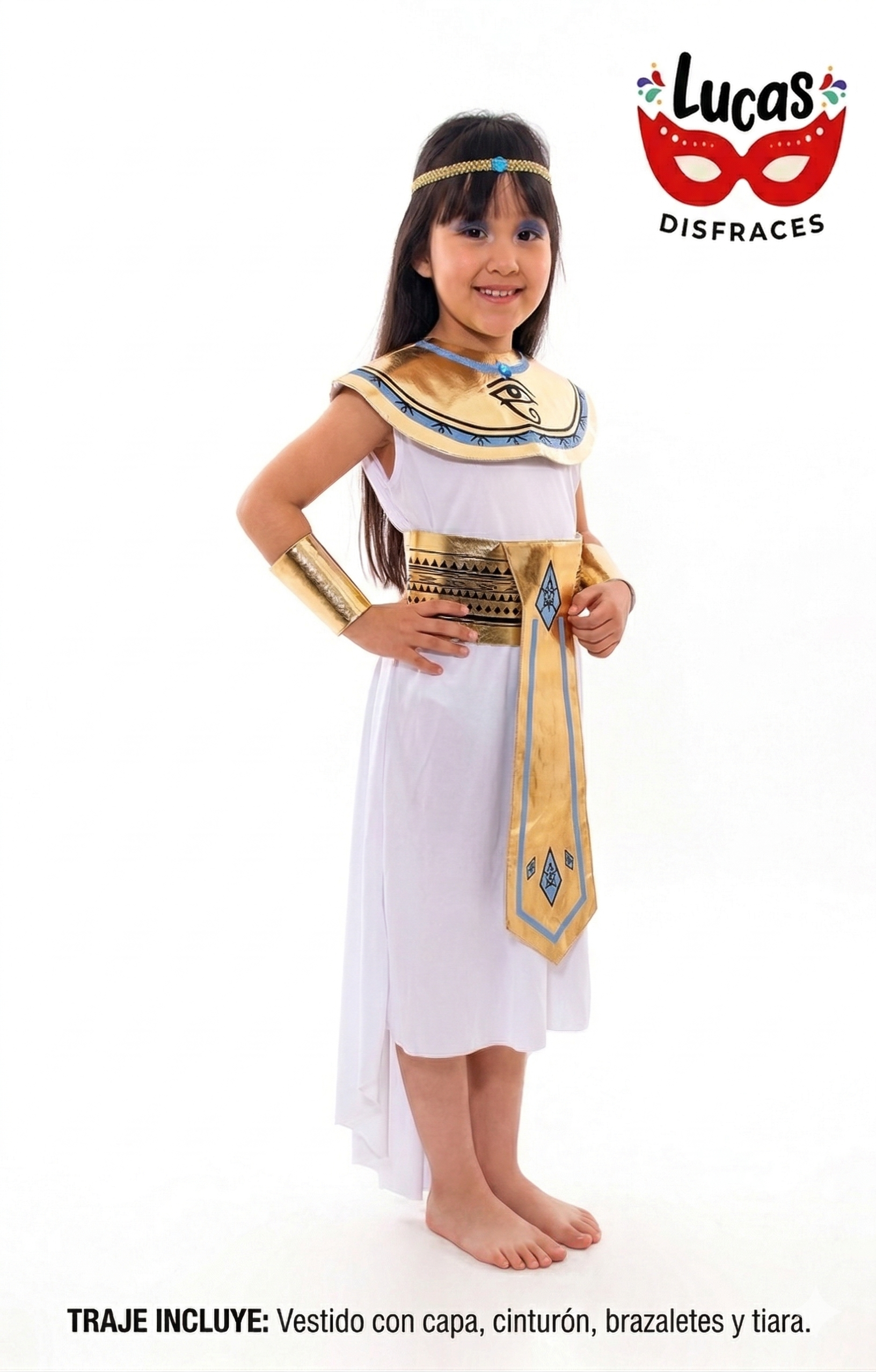 Disfraz Cleopatra infantil