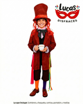 Disfraz Sombrerero infantil