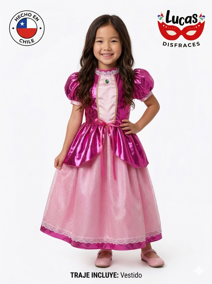 Vestido Princesa Peach