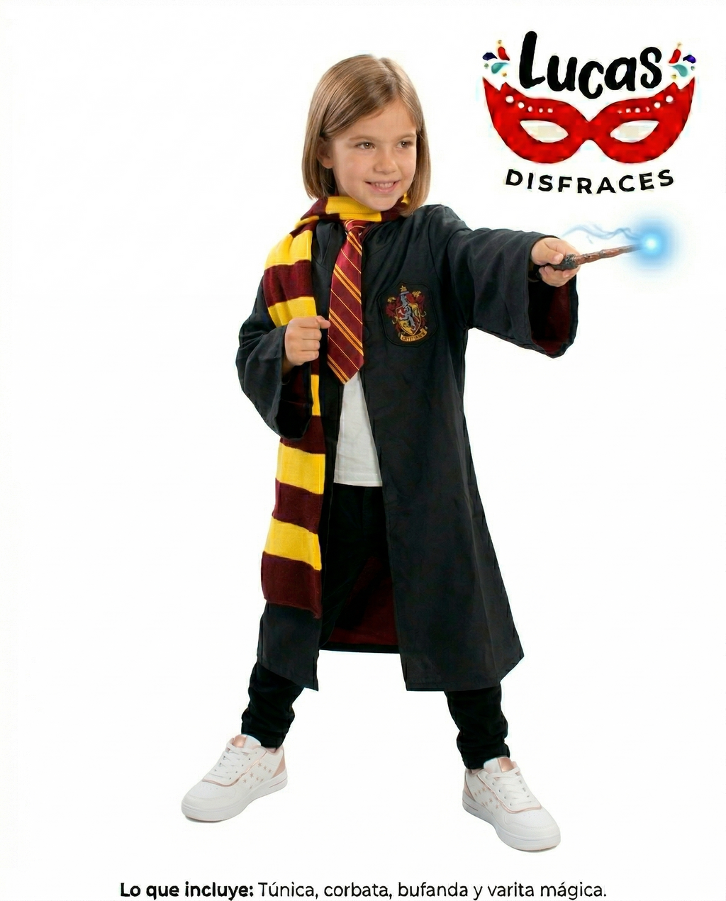 Disfraz Mago Harry Gri infantil