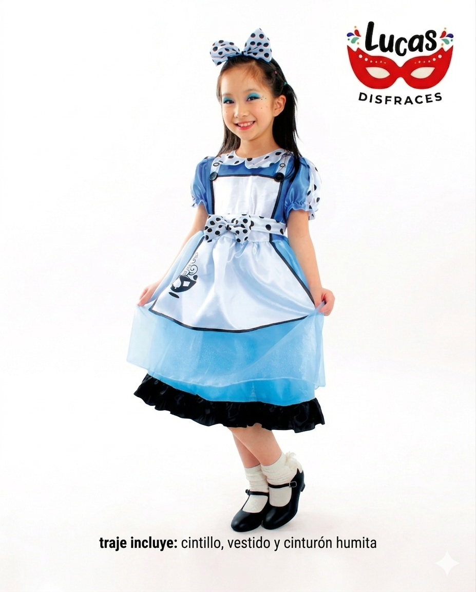 Disfraz Alicia infantil