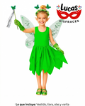 Traje Hada Verde Campanita