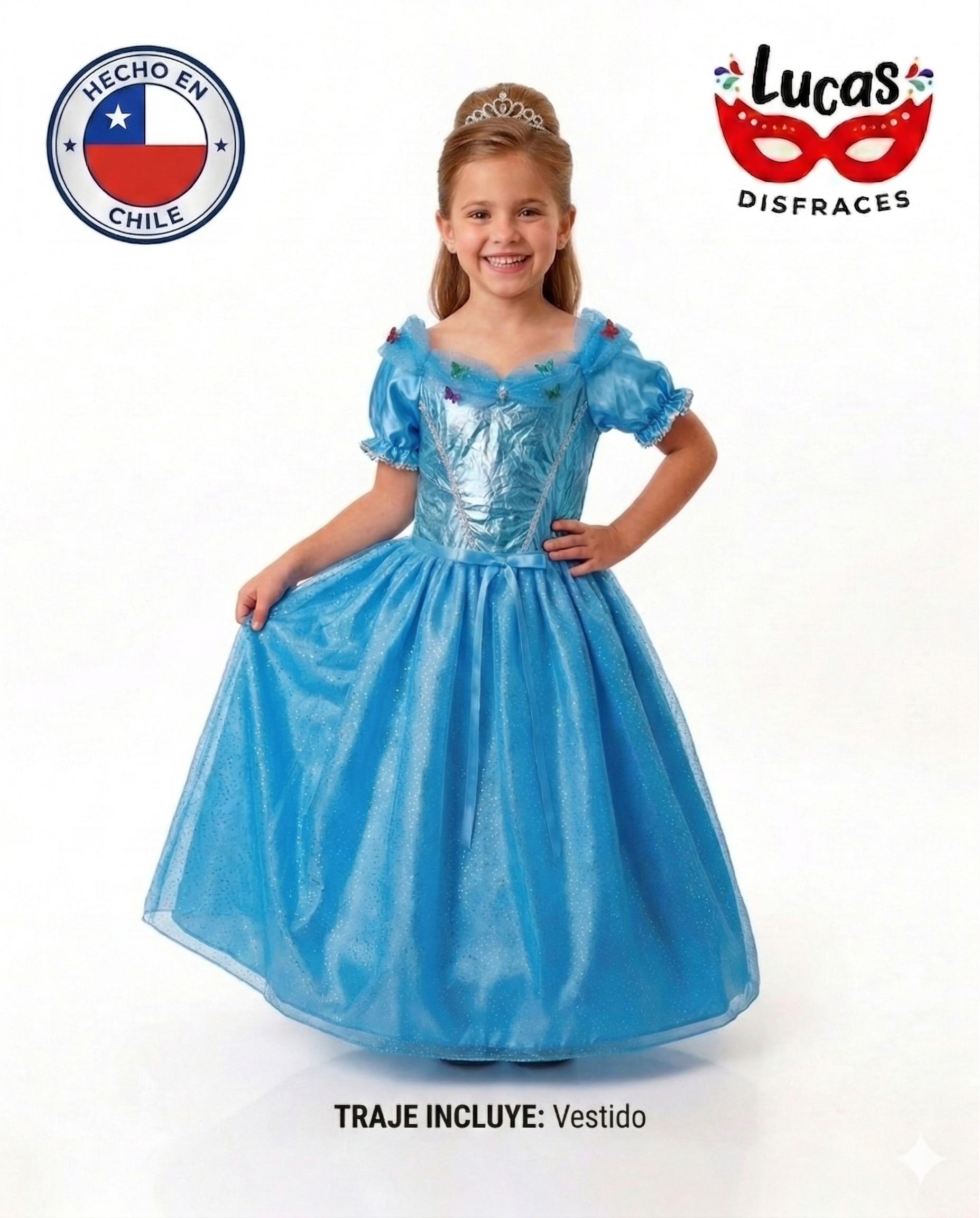 Vestido Cenicienta Princesa