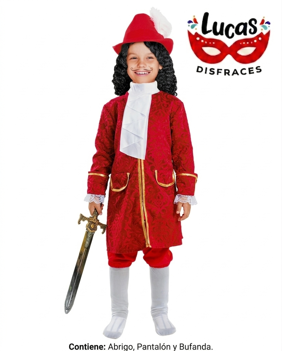 Disfraz Pirata Capitan Garfio